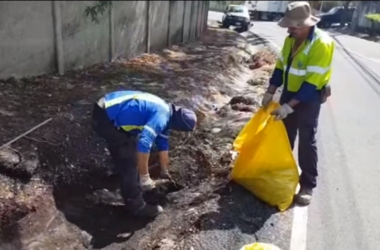 Limpieza del sistema de alcantarillado pluvial - Escazú - Mayo 2020